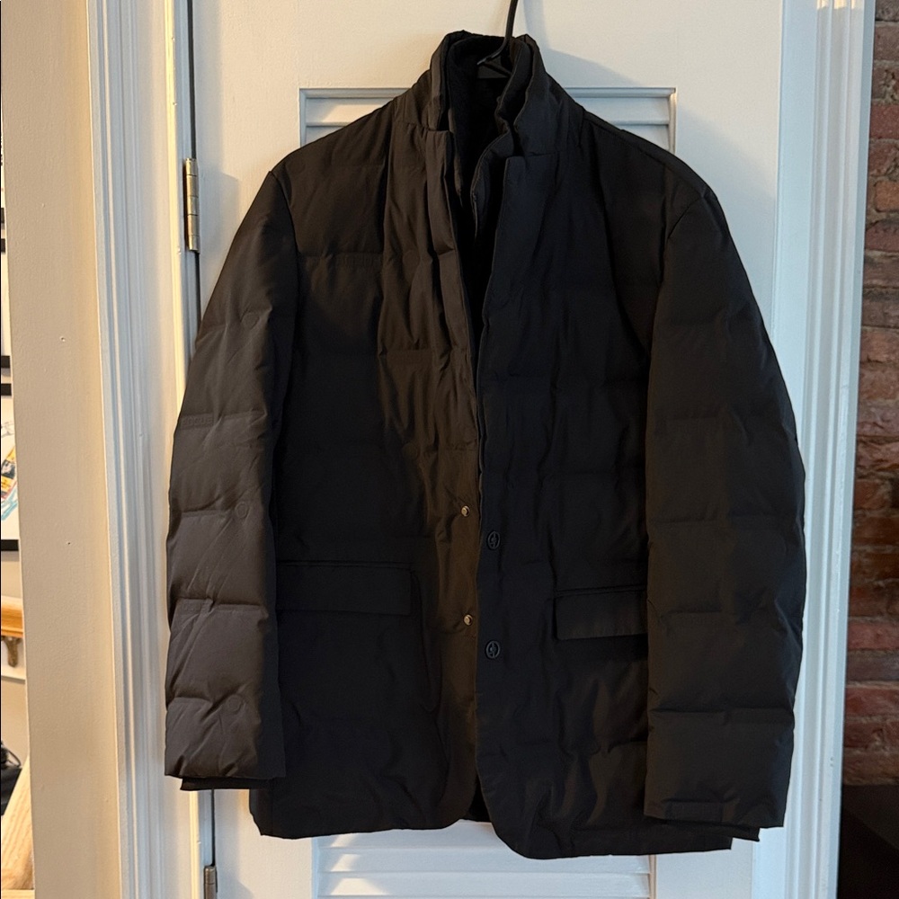 Men's Black Puffer Jacket